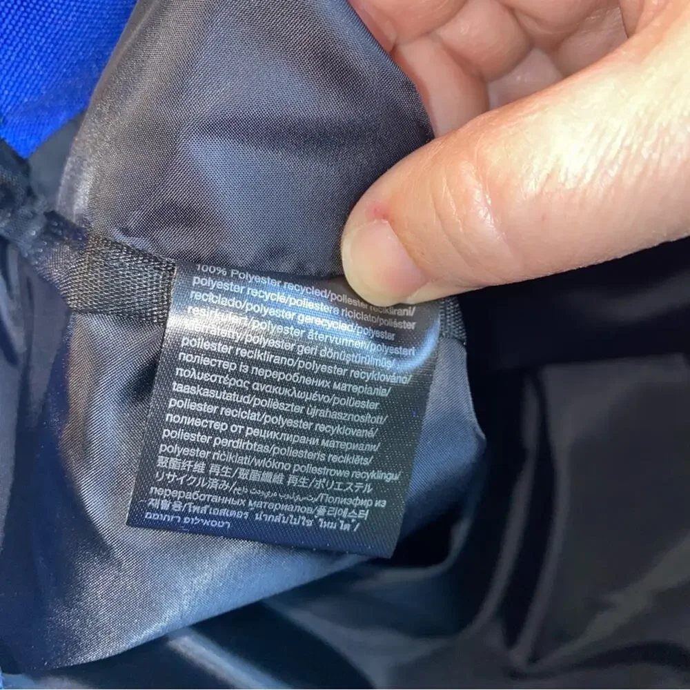 On Running Blue Black Backpack oncloud
